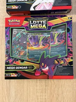 Pokemon mazzo lotte mega gengar ex 056/094 diancie ex deck ita haunter 027 promo - Image 3