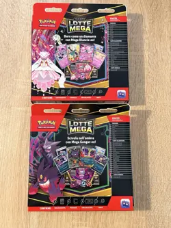 Pokemon mazzo lotte mega gengar ex 056/094 diancie ex deck ita haunter 027 promo - Image 5