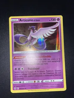 Pokemon ita Near Mint Rara Holo Foil Articuno Di Galar 063/203 Evoluzioni Eteree - Image 2