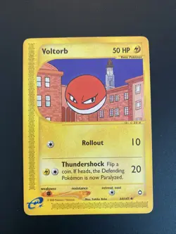 Pokemon Voltorb 64/147 Non Comune Eng Aquapolis Ex - Image 1
