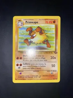 Pokemon card ITA Non Comune jungle 43/64 Primeape Ex - Image 2