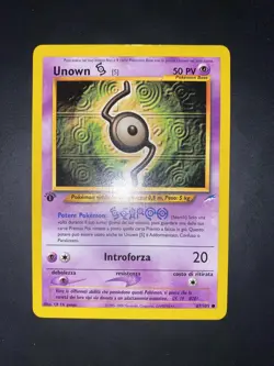 Pokemon Unown S 87/105 Neo Destiny Ita 1ed Comune - Image 2