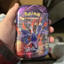 Pokemon Mega Heroes Mini Tin Factory Sealed NEW Trading Card - Image 1