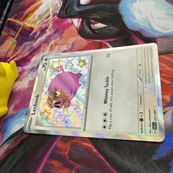 Pokemon Lechonk TCG Card 207/091 Paldean Fates Baby Shiny Rare NM Condition - Image 3