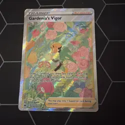 Pokemon Gardenia's Vigor Crown Zenith Galarian GG61/GG70 Ultra Rare ref#164 - Image 1