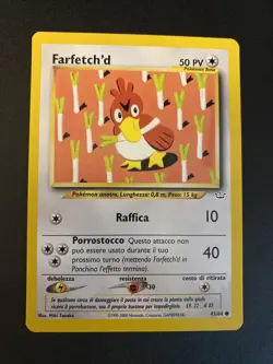 Pokemon - Comune - Neo Revelation ITA Farfetch’d 43/64 Raffica Near Mint- - Image 1