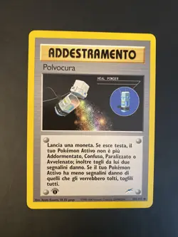 Carta Old Pokemon ITA Neo Destiny 1ª Ed Comune Polvocura 104/105 NM- - Image 1