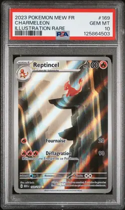 PSA 10 Reptincel 169/165 Pokemon EV3.5 : 151 - Francais - Image 1