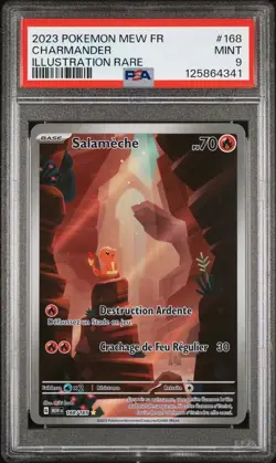 PSA 9 Salameche 168/165 Pokemon EV3.5 : 151 - Francais - Image 1