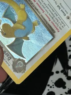 Pokemon Dark Dragonite 5/82 Holo Team Rocket SWIRL - Image 5