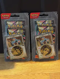 Pokemon Mega Evolution Ascended Heroes 2-Pack Blister Larry’s Komala x2 - Image 1