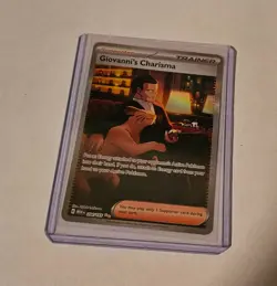 Giovanni's Charisma - Holo 204/165 NM SV: Scarlet & Violet 151 Pokemon Card - Image 1