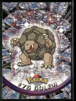 Golem #76 Topps Trading Cards Series 1 Green Logo Pokemon Near Mint - Image 1