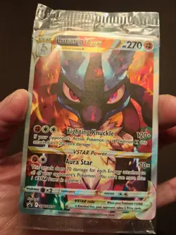 Lucario VSTAR SWSH291 SWSH: Sword & Shield Promo Cards Holo(Sealed Promo) - Image 1