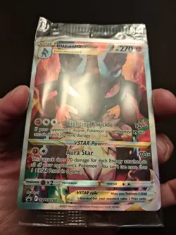 Lucario VSTAR SWSH291 SWSH: Sword & Shield Promo Cards Holo(Sealed Promo) - Image 2