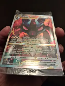 Lucario VSTAR SWSH291 SWSH: Sword & Shield Promo Cards Holo(Sealed Promo) - Image 4
