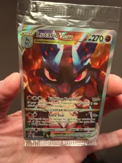 Lucario VSTAR SWSH291 SWSH: Sword & Shield Promo Cards Holo(Sealed Promo) - Image 5
