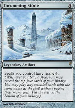 MTG - Thrumming Stone ColdSnap - Image 1