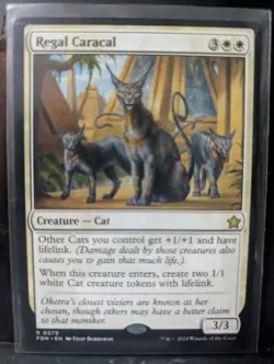 Regal Caracal 579 FDN MTG SealedinSleeve - Image 1