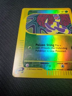 Pokemon Ekans 108/165 Expedition 2002 English Common Reverse Holo - Image 2