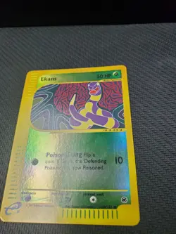 Pokemon Ekans 108/165 Expedition 2002 English Common Reverse Holo - Image 3