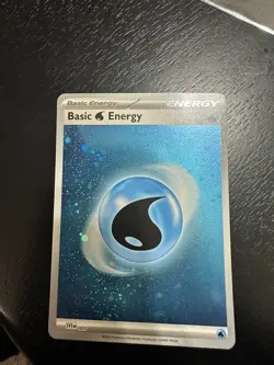 Pokemon TCG Water Energy 151 003 Holo NM - Image 1