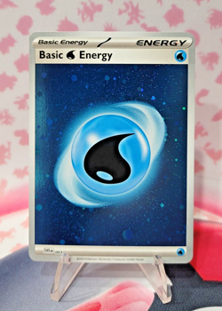 Pokemon Water Energy SVE 003 Scarlet & Violet 151 Cosmos Holo NM - Image 1