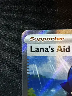 Pokemon TCG Lana's Aid 207/167 Twilight Masquerade Full Art Ultra Rare Holo - Image 3