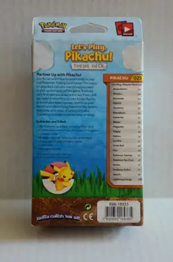 Pokemon Let's Play, Pikachu! Theme Deck - Image 2