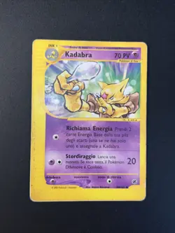 Pokemon Carta Old Non Comune Expedition Set Base ITA 84/165 Kadabra - Image 4