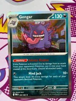 Pokemon TCG - Gengar 050/088 - Rare Holo - Perfect Order - NM - #2 - Image 2