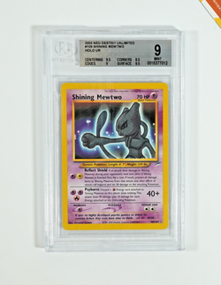 Pokemon BGS 9 Shining Mewtwo #109 Holo Unlimited Neo Destiny 2001 English - Image 1