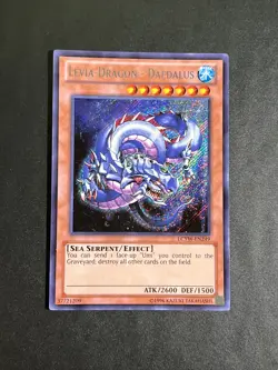 yu gi oh levia dragon daedalus lcyw-en239 secret rare american eng - Image 1