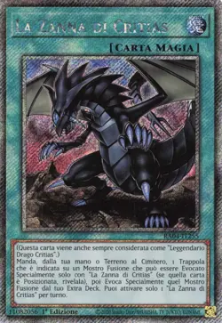 yu gi oh ita 1ed rara segreta platino ra04-it255 La Zanna di Critias - Image 1