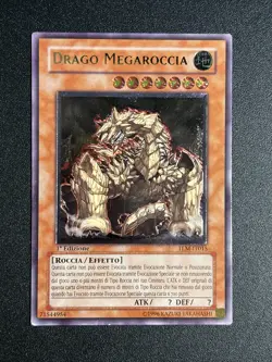 yu gi oh drago mega roccia tlm-it015 rara ultimate 1ed ita 1a edizione roccia - Image 1