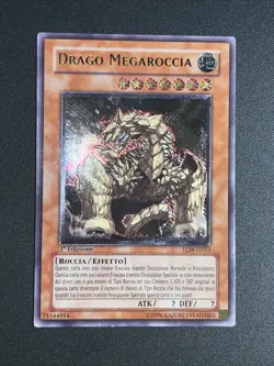 yu gi oh drago mega roccia tlm-it015 rara ultimate 1ed ita 1a edizione roccia - Image 2