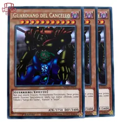 Yu-Gi-Oh! set x3 carte ita 1ed rara maze-it035 guardiano del cancello - Image 1
