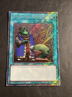 yu gi oh ita 1ed rara segreta platino ra03-it096 riccastro goblin - Image 1
