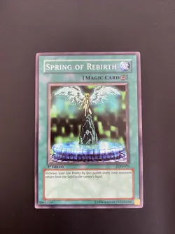 Yu-Gi-Oh! Common Legacy Of Darkness 1st Lod-076 Spring Of Rebirth - Image 1