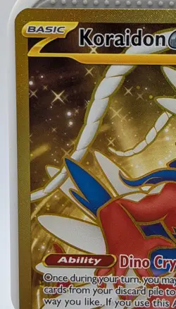 Pokemon Trading Card TCG Koraidon ex #254 - Image 3