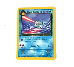 1999 2000 Team Rocket First Edition Dark Golduck Vintage Pokemon Card NM - Image 1