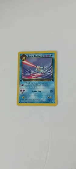 1999 2000 Team Rocket First Edition Dark Golduck Vintage Pokemon Card NM - Image 5