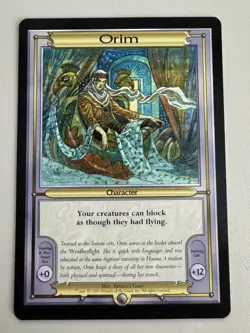 Orim - MTG Vanguard RARE Magic Oversized - ENGLISCH - ©1997 M/NM - Image 1