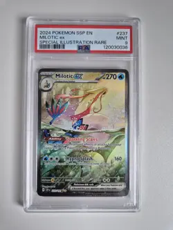 PSA 9 Milotic ex Surging Sparks 237/191 SIR Ultra Rare Holo Pokemon Card MINT - Image 1