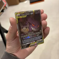 Pokemon Gengar Mimikyu GX 165/181 TCG Card Ultra Rare Full Art - Image 3