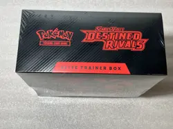 POKEMON TCG Scarlet & Violet DESTINED RIVALS Elite Trainer Box ETB SEALED NICE - Image 2