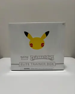 Pokemon Celebrations Elite Trainer Box 25th Anniversary ETB New/Sealed✅ - Image 1