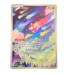 Pokemon TCG Minior 201/182 SV04 Paradox Rift Illustration Rare Holo 70 HP - Image 1