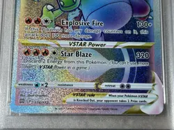 POKEMON 2022 Sword & Sheild CHARIZARD VSTAR TCG Grade 9.5 Slab #174/172 NICE - Image 4