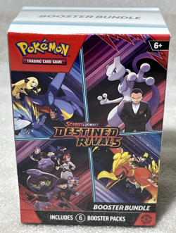 POKEMON TCG Scarlet & Violet DESTINED RIVALS Booster BUNDLE Box 6pk SEALED NICE - Image 1